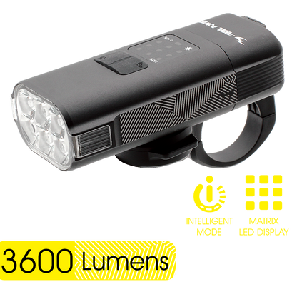 RIGEL POWER Bike Light - Ultra Bright Bicycle Headlight RIGEL POWER Bike Light - Ultra Bright Bicycle Headlight